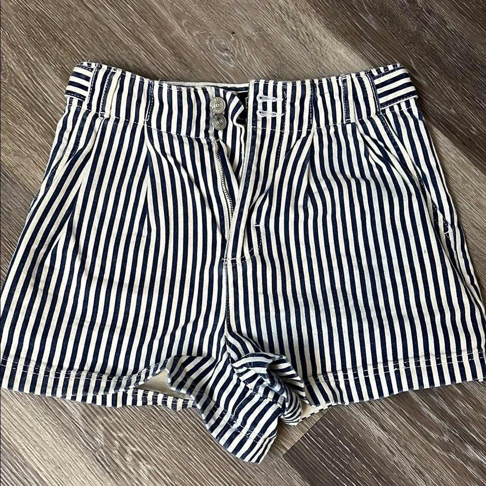 Urban outfitters BDG shorts. Striped Navy and White Women's Shorts